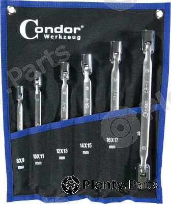 Condor werkzeug 132-6 — Double Articulated Wrench Set Double Flexible Head Wrench Set