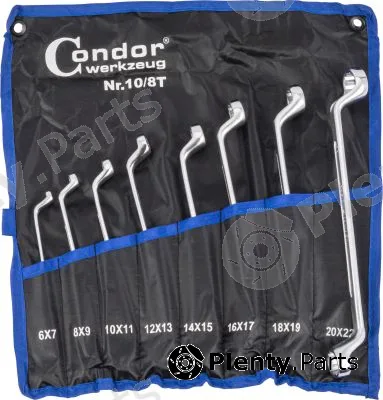 Condor werkzeug 10-8T — Ring Spanner Set Double Ended Ring Spanner Set