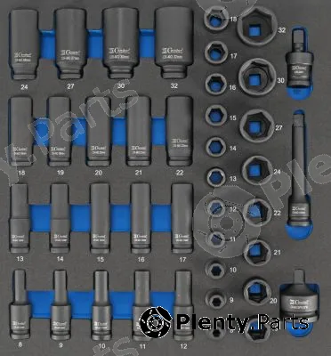 Condor werkzeug 7141 — Power Socket Set Impact Socket Set in Foam