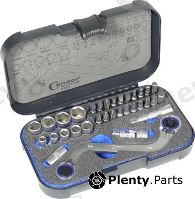 Condor werkzeug 2133 — Socket Wrench Set S-Type Ratchet Spanner Bit Assortment