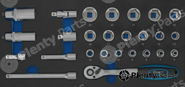 Condor werkzeug 7138 — Socket Wrench Set Socket Set in Foam