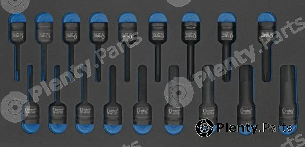 Condor werkzeug 7150 — Socket Wrench Set TX-Star and Hex Impact Socket Set in Foam