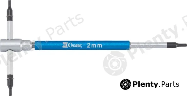 Condor werkzeug 2018-02 — Screwdriver Bit 3-Way Fast Spin T-Handle Key
