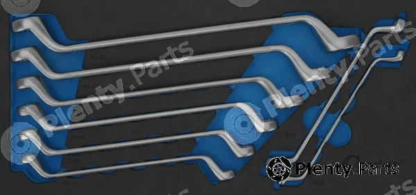 Condor werkzeug 7340 — Double Ring Spanner Set Ring Spanners in Foam