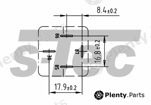 S-TEC WES20200100A — Relay, main current WEHRLE - OEM Original Equipment