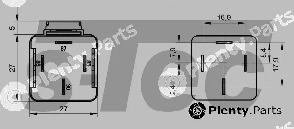 S-TEC WES22200106A — Relay, main current WEHRLE - OEM Original Equipment