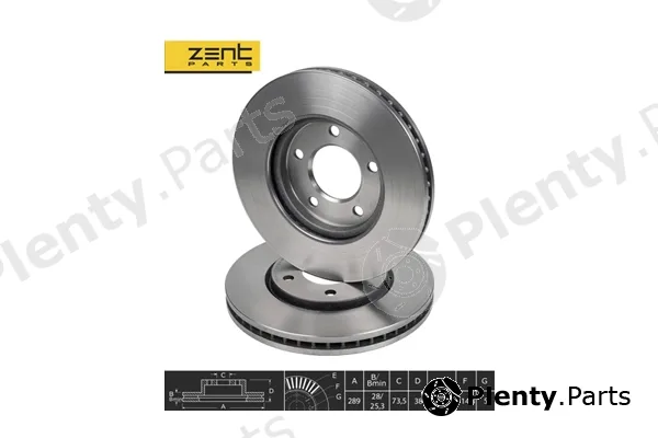 zentparts Z06156 — Brake Disc