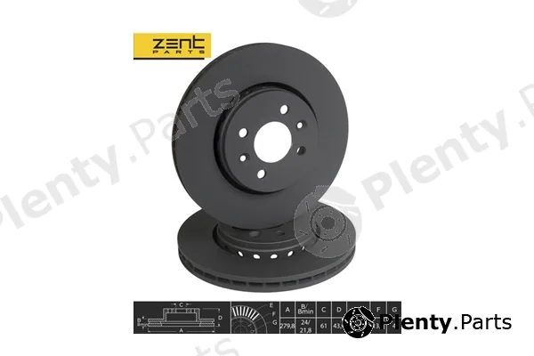 zentparts Z06256 — Brake Disc