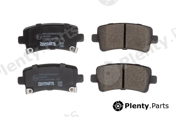 zentparts Z07407 — Brake Pad Set, disc brake