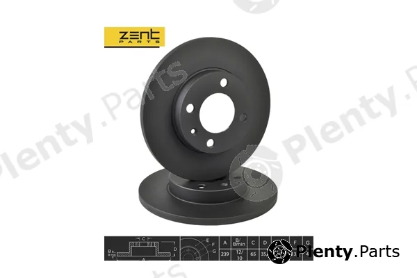 zentparts Z06264 — Brake Disc
