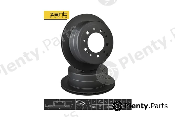 zentparts Z06291 — Brake Disc