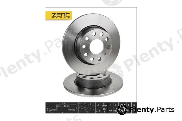zentparts Z05991 — Brake Disc