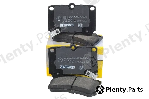 zentparts Z07393 — Brake Pad Set, disc brake