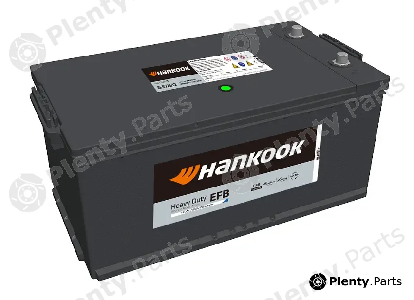 Hankook EFB72512 — Starter Battery EFB