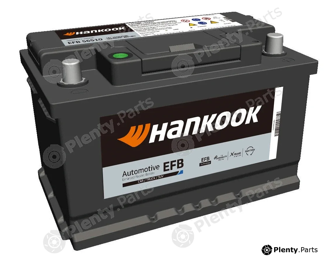 Hankook EFB56530 — Starter Battery EFB