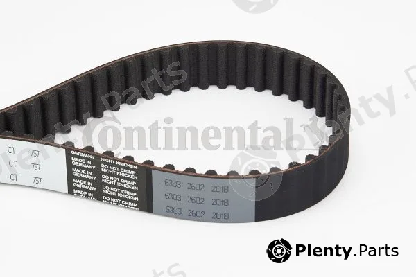 Continental Ctam In CT757 — Timing Belt