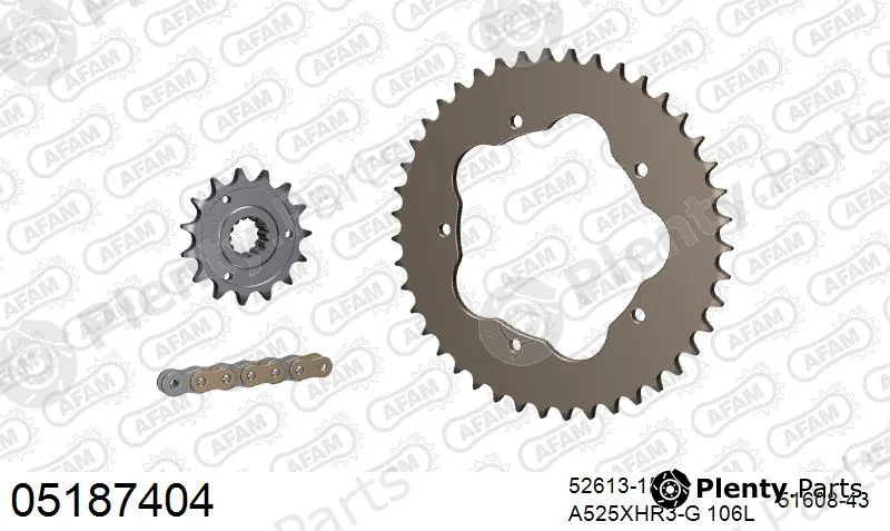 Afam 05187404 — Chain Set