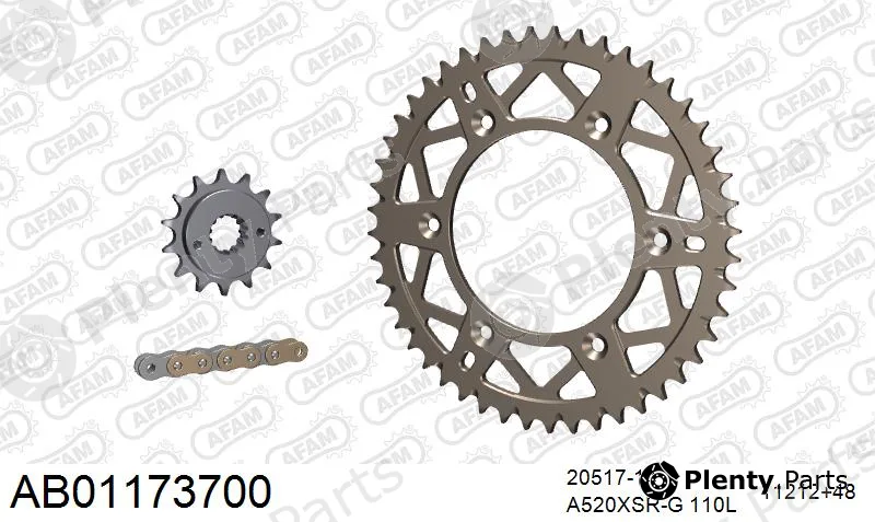 Afam AB01173700 — Chain Set