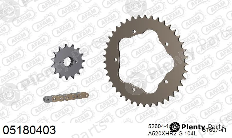 Afam 05180403 — Chain Set