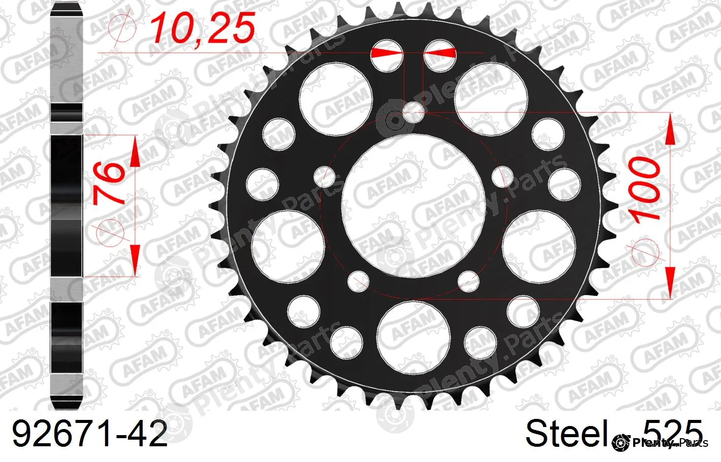 Afam 92671-42 — Chain Sprocket