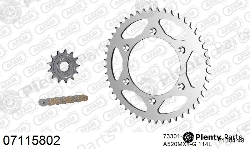 Afam 07115802 — Chain Set