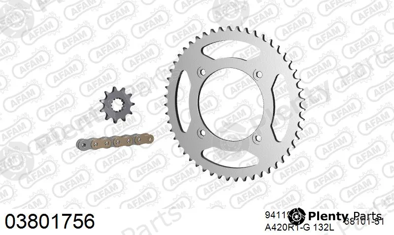 Afam 03801756 — Chain Set