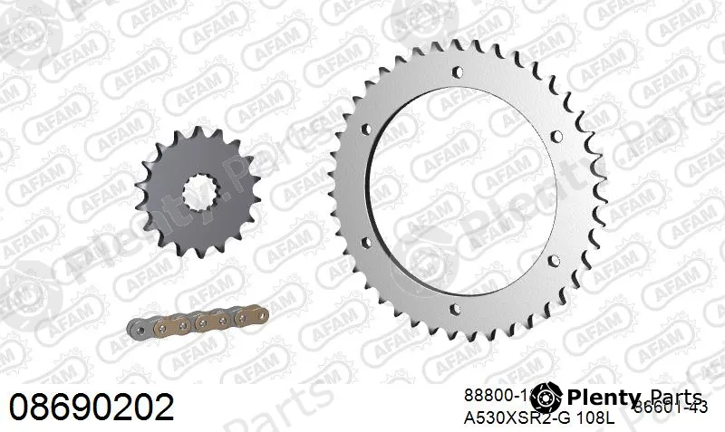 Afam 08690202 — Chain Set