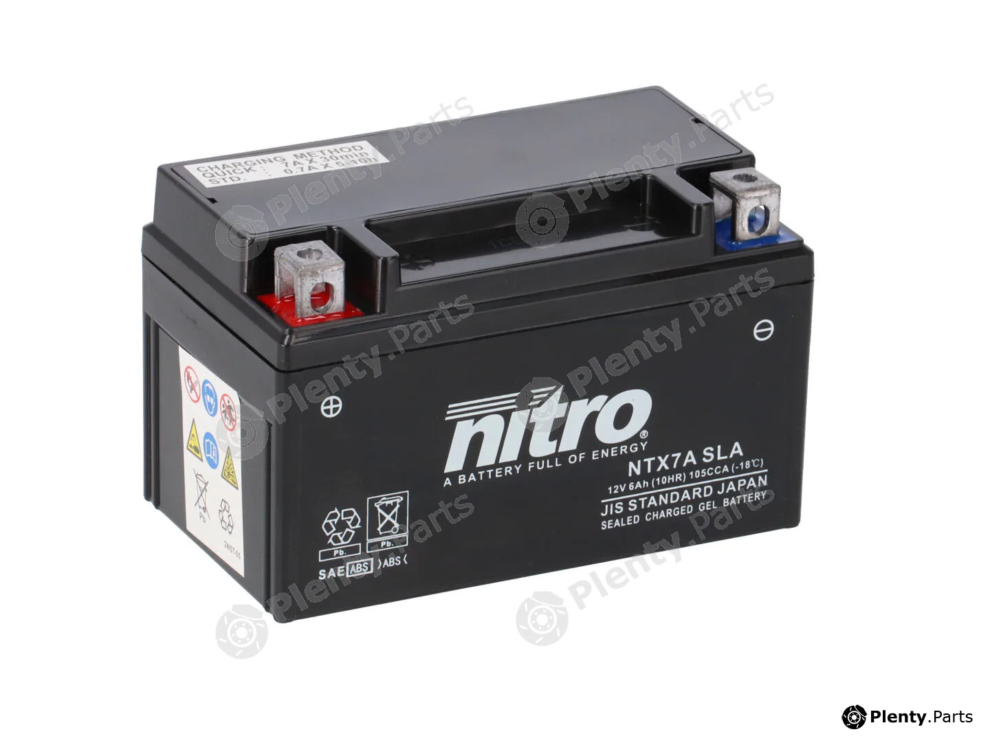 Nitro NTX7ASLA — Starter Battery