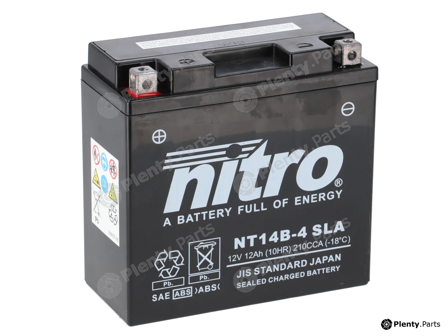 Nitro NT14B-4SLA — Starter Battery