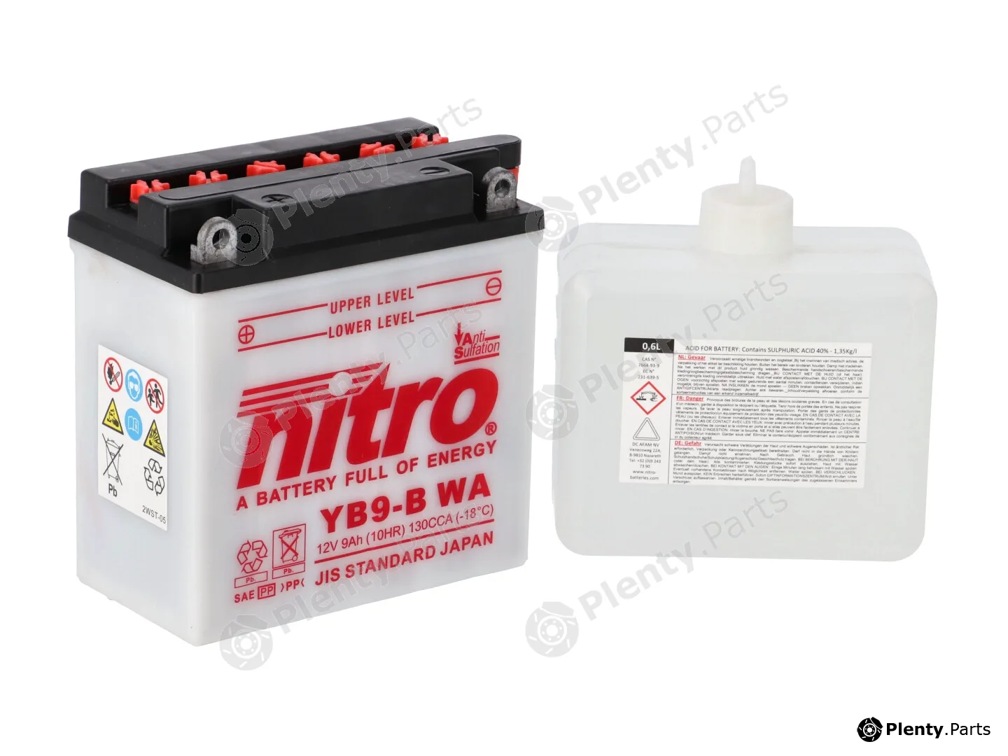 Nitro NB9-BWA — Starter Battery