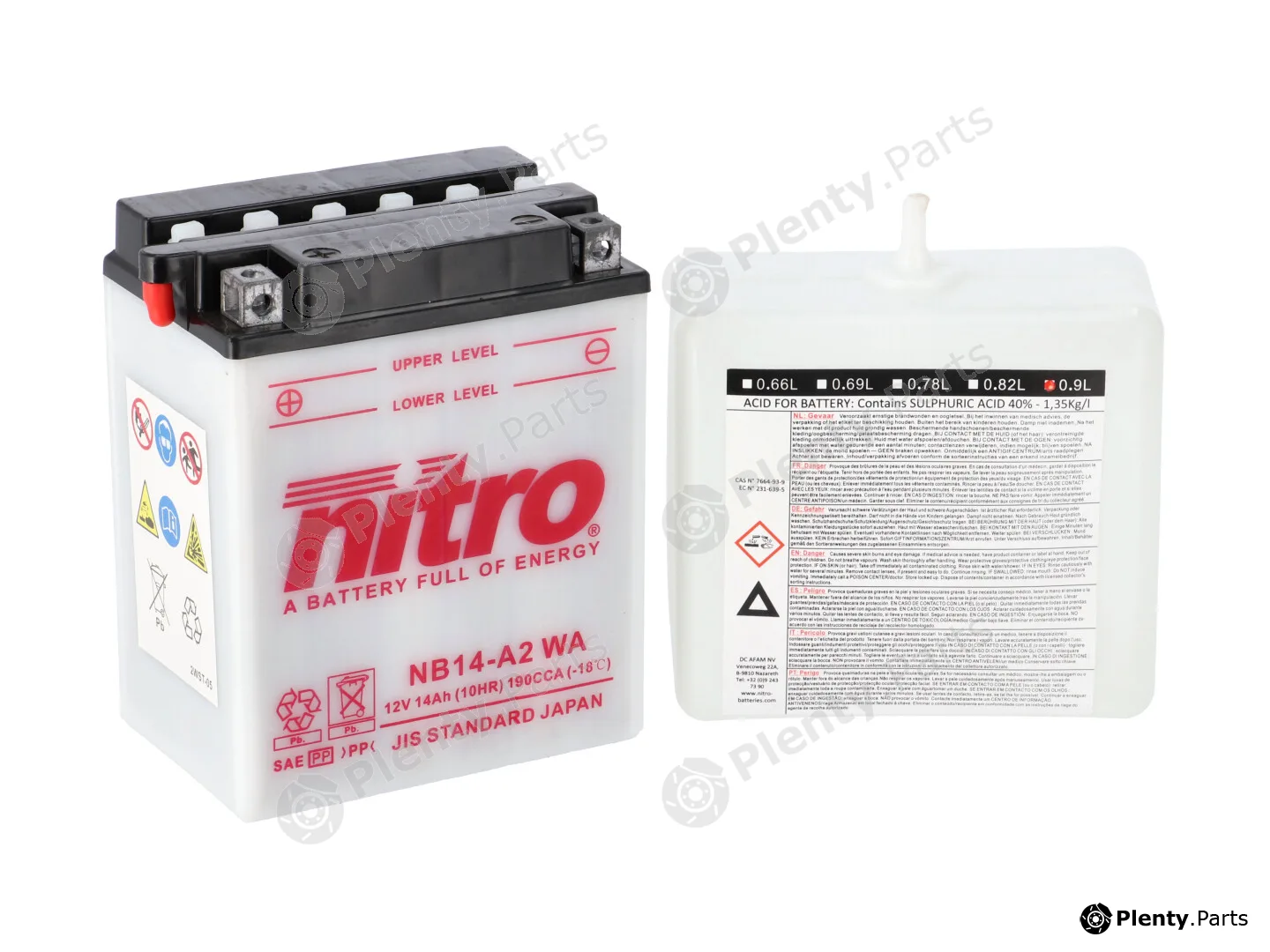 Nitro NB14-A2WA — Starter Battery