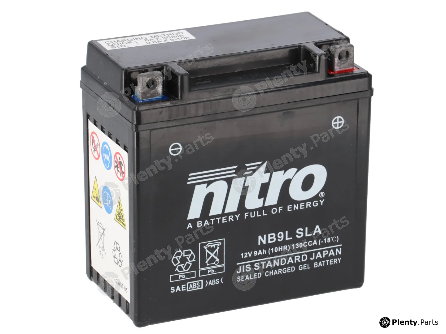 Nitro NB9LSLA — Starter Battery
