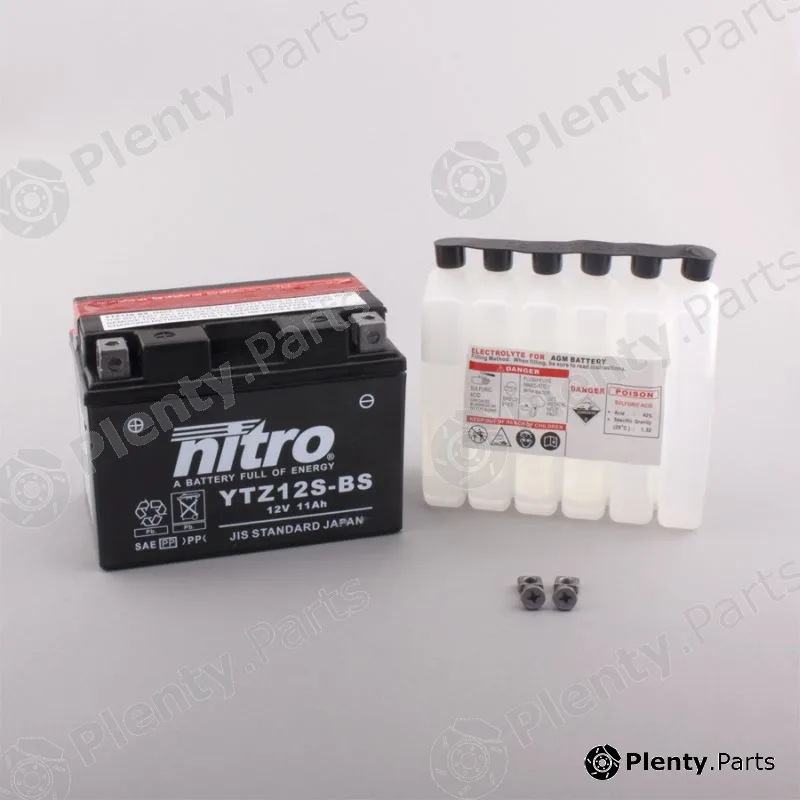 Nitro NTZ12S-BS — Starter Battery
