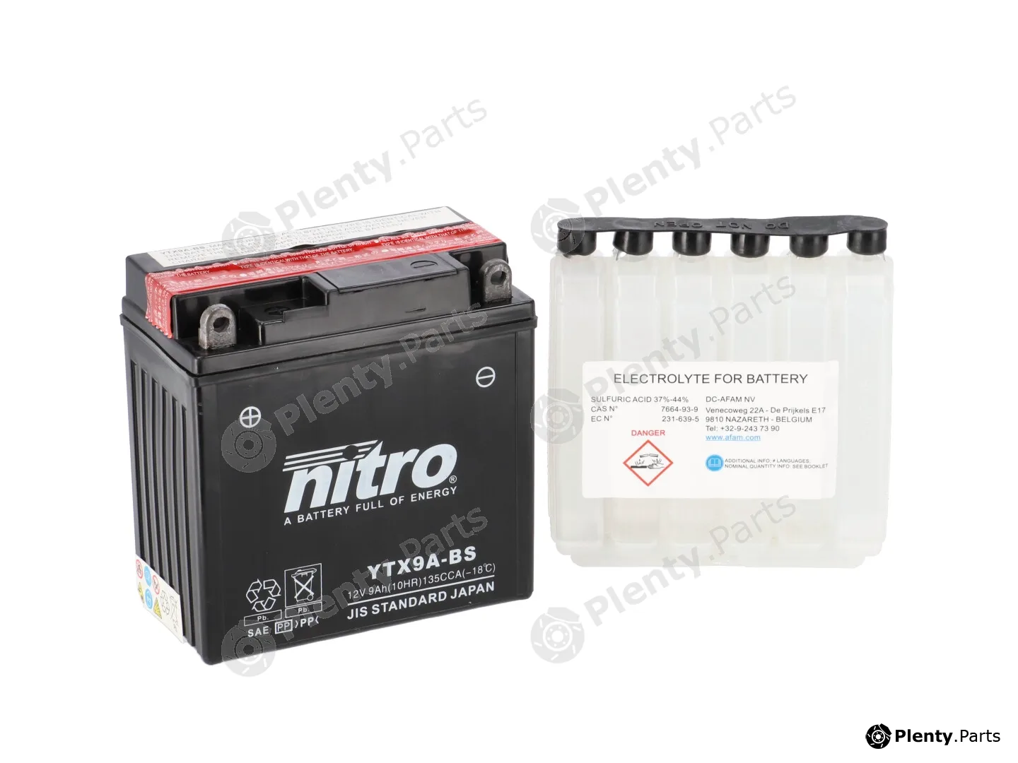 Nitro NTX9A-BS — Starter Battery
