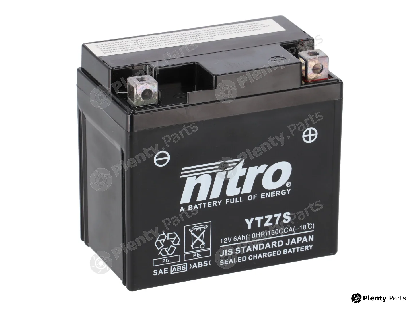 Nitro NTZ7SSLA — Starter Battery