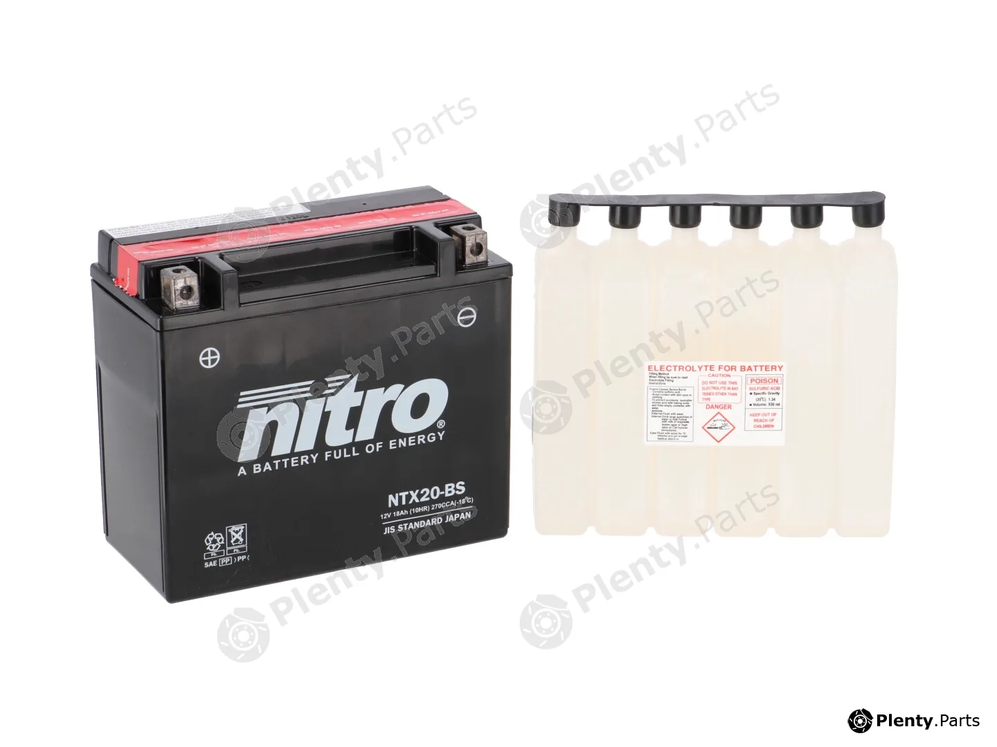 Nitro NTX20-BS — Starter Battery