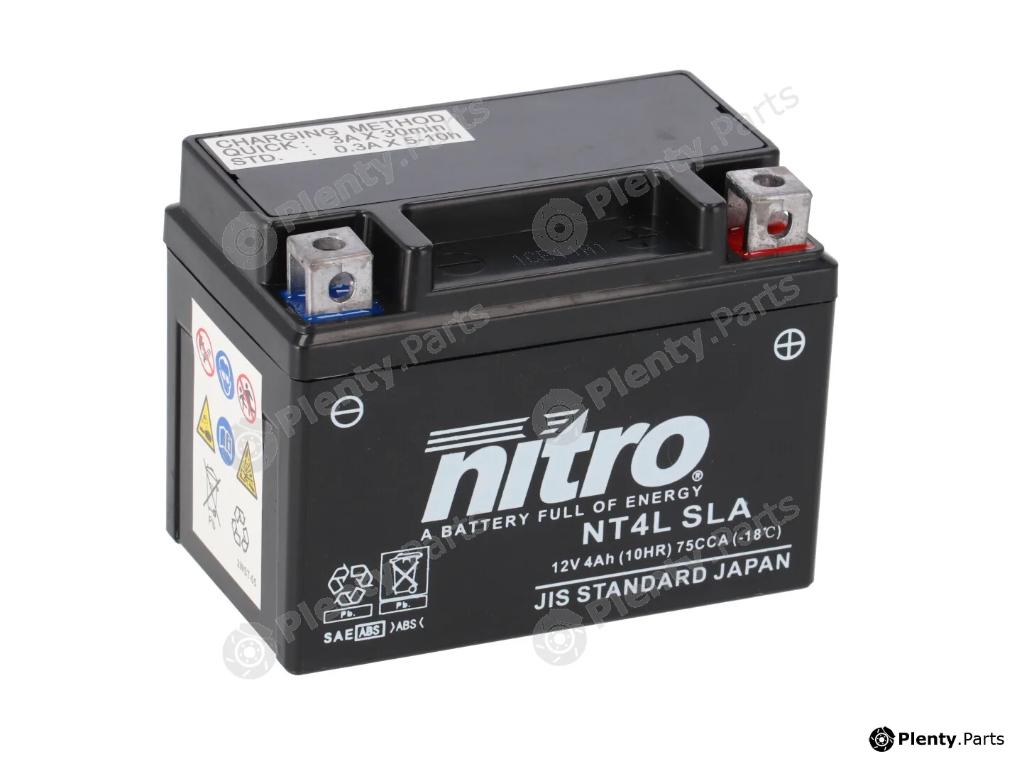 Nitro NT4LSLA — Starter Battery