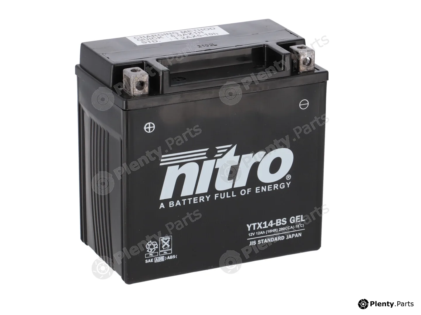 Nitro NTX14SLA — Starter Battery