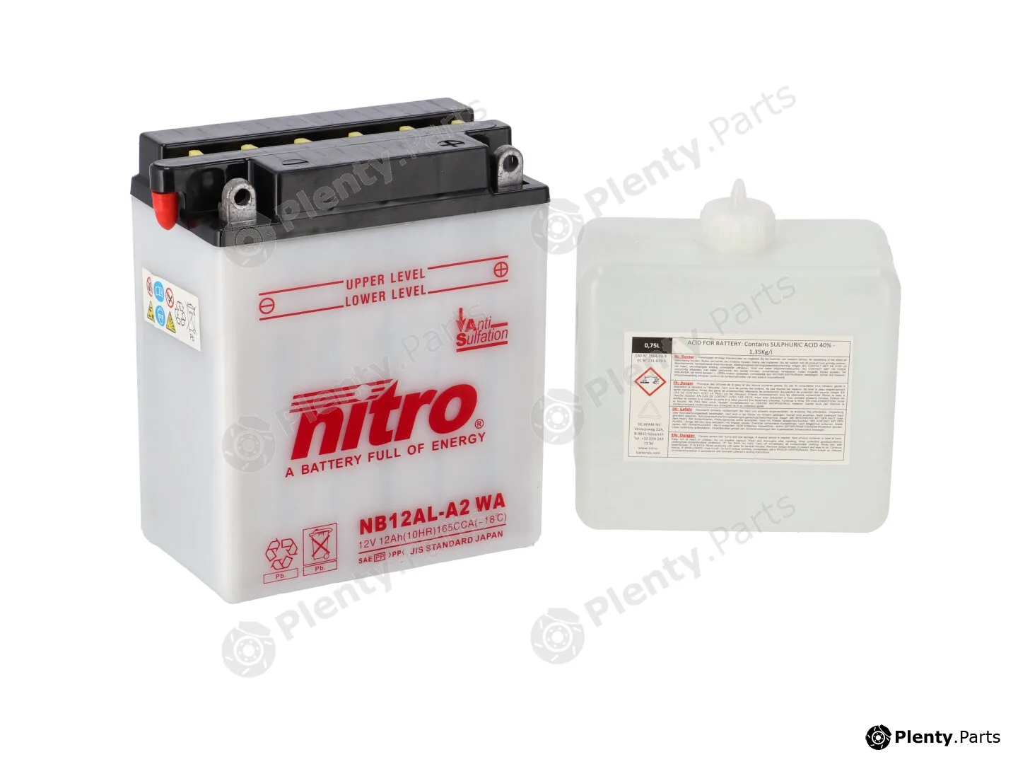 Nitro NB12AL-A2WA — Starter Battery