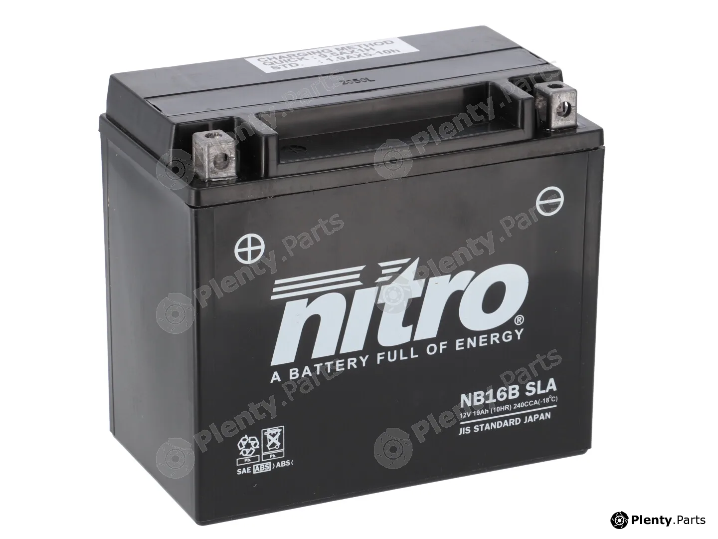 Nitro NB16BSLA — Starter Battery