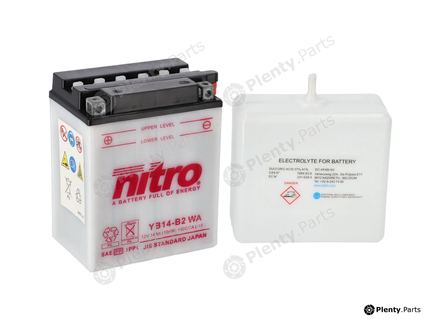 Nitro NB14-B2WA — Starter Battery