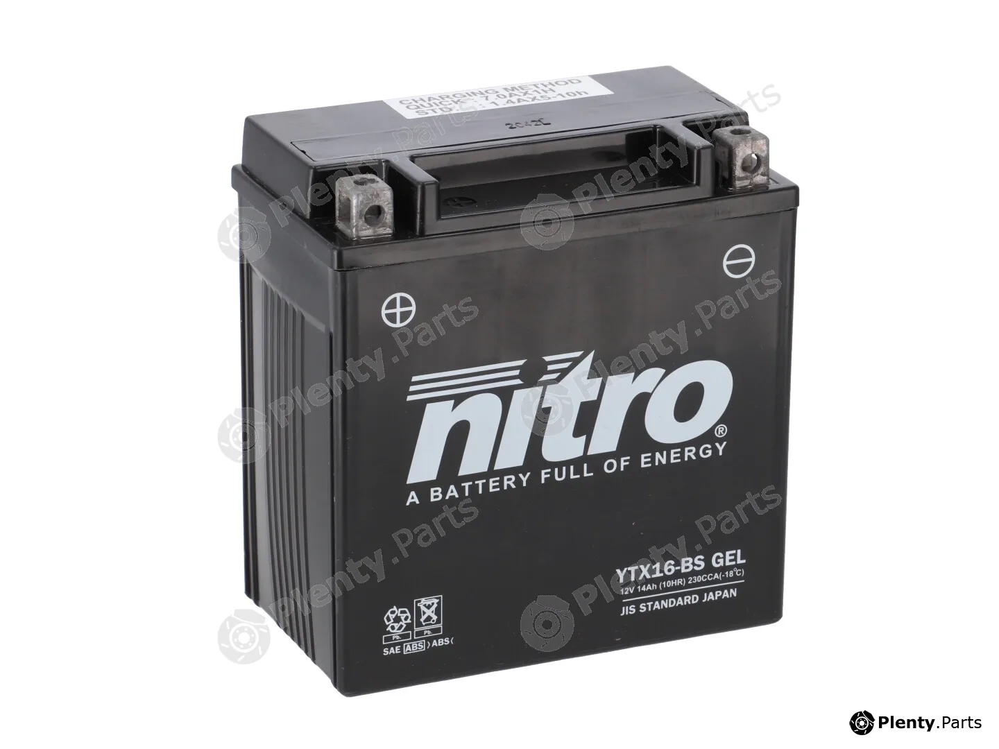 Nitro NTX16SLA — Starter Battery