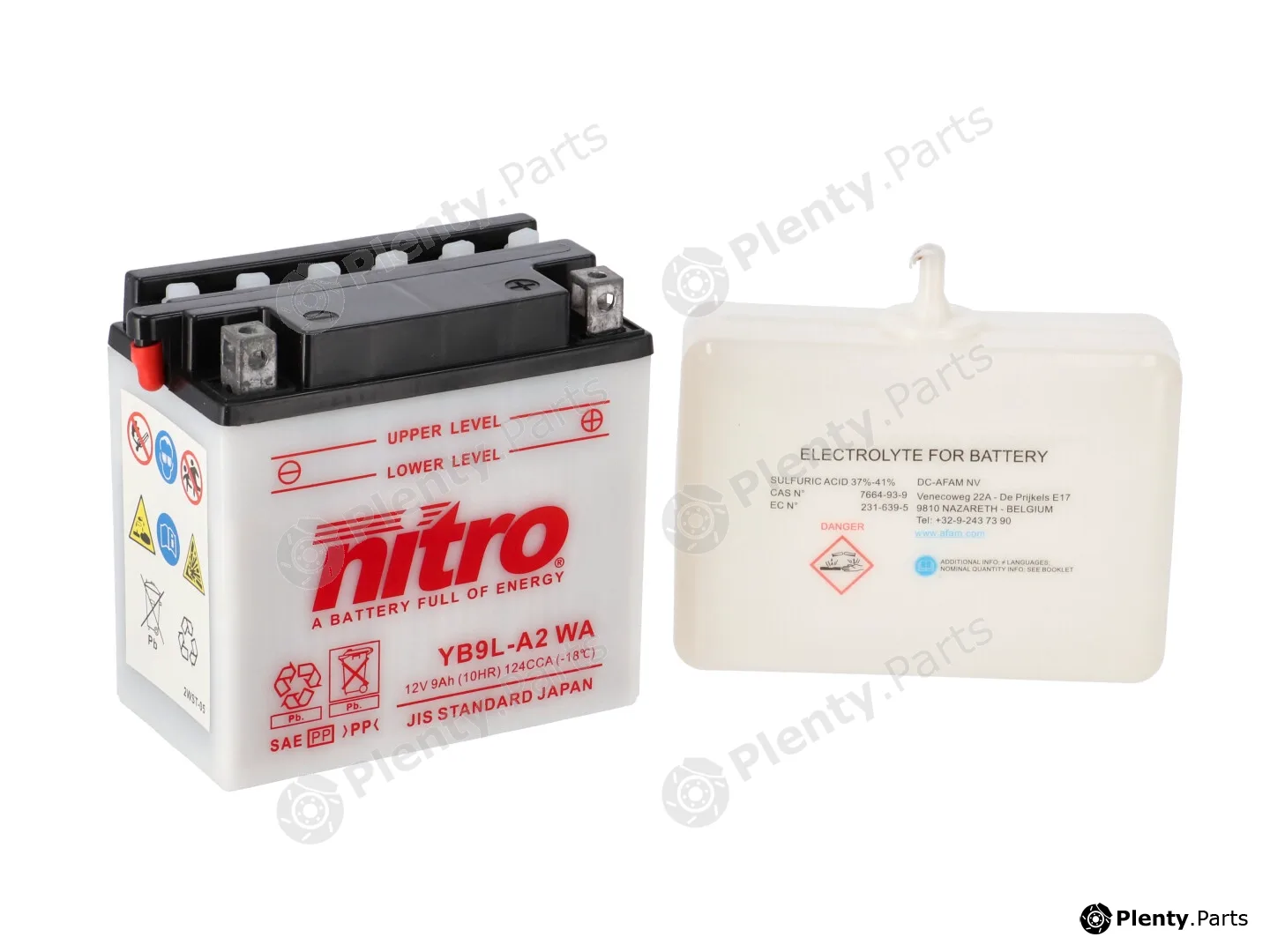 Nitro NB9L-A2WA — Starter Battery