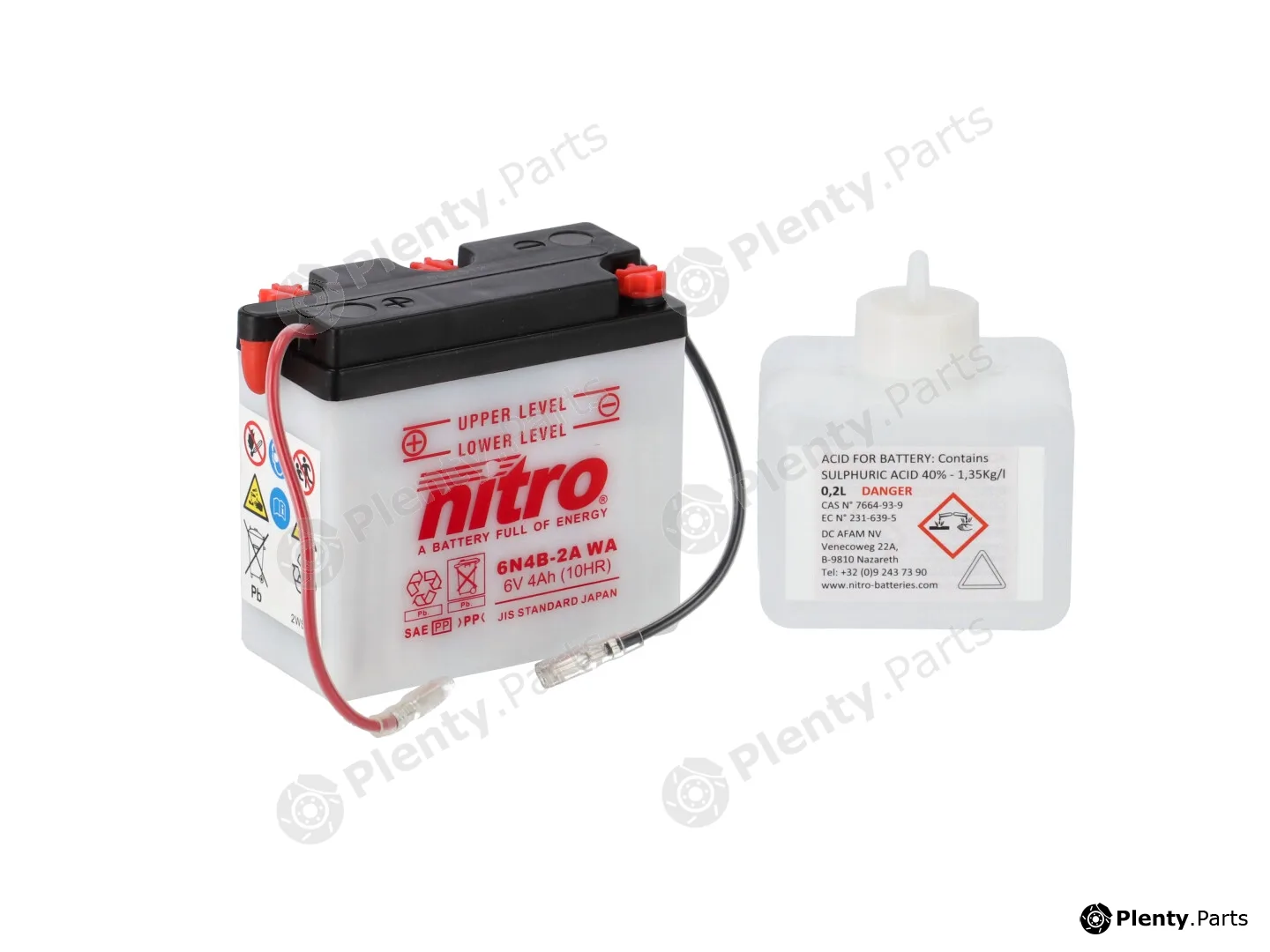 Nitro 6N4B-2AWA — Starter Battery