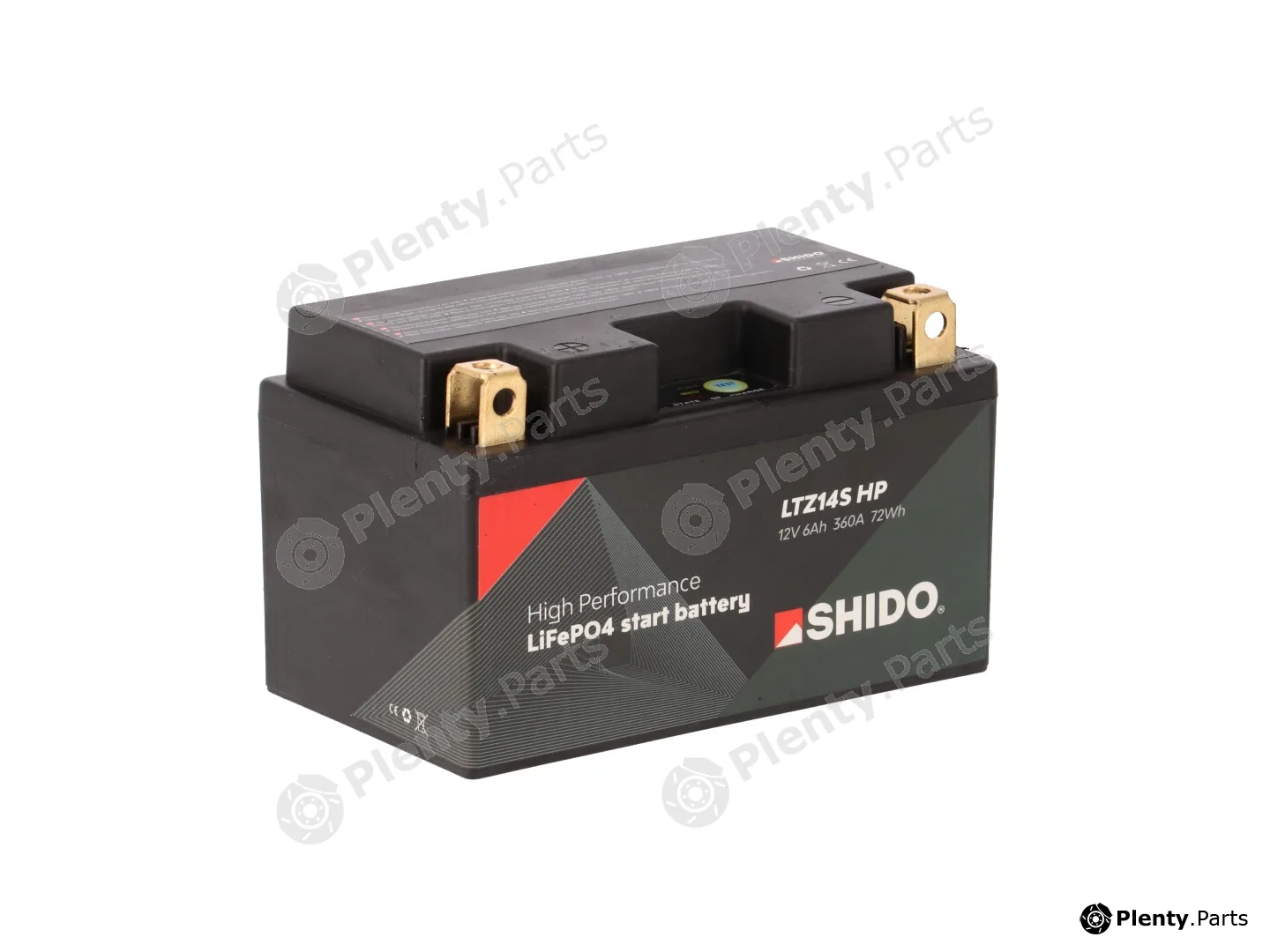 Shido LTZ14SHPLION-S- — Starter Battery