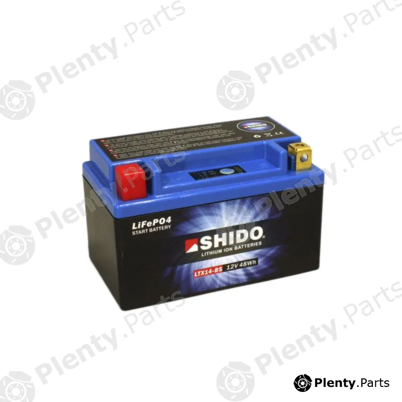 Shido LTX14-BSLION-S- — Starter Battery