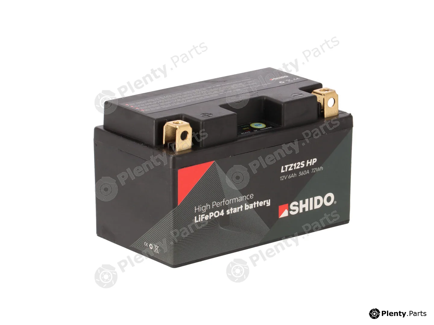 Shido LTZ12SHPLION-S- — Starter Battery