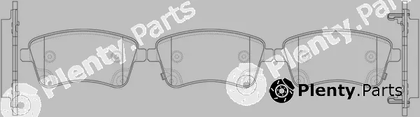 SB BP10703 — Brake Pad Set, disc brake