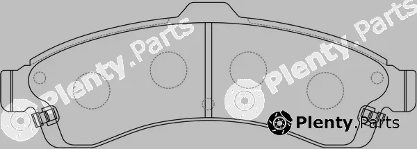 SB BP52077 — Brake Pad Set, disc brake