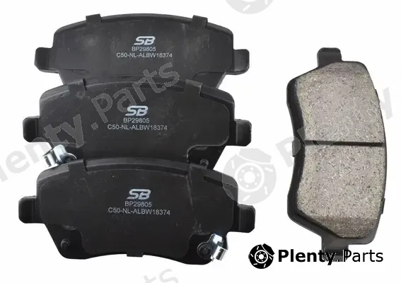 SB BP29805 — Brake Pad Set, disc brake